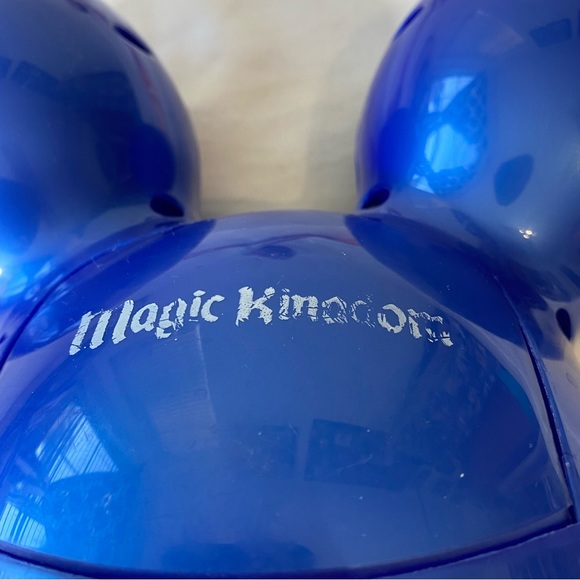Mickey Walt Disney World Magic Kingdom hard plastic purse souvenir bag Mouse Ear - Picture 9 of 10